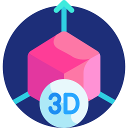 3d 모델 icon