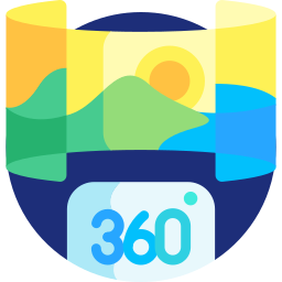 widok 360 ikona