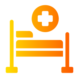 Hospital bed icon