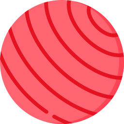 Gym ball icon