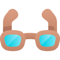 Eye glasses icon