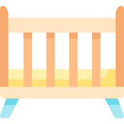 Детская кроватка иконка