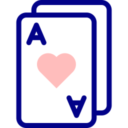 Poker cards icon