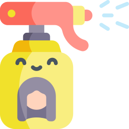 spray de cabelo Ícone