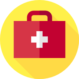 Medical kit icon