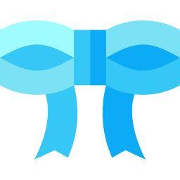 Ribbon bow icon