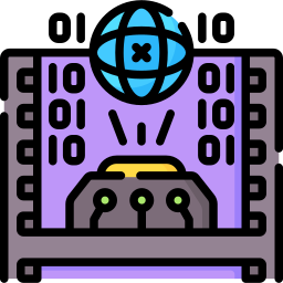 cyberpunk icona