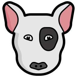 bull terrier icona