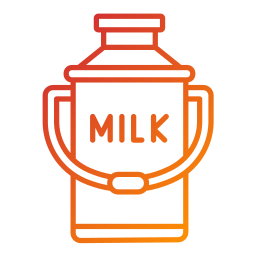 zbiornik na mleko ikona