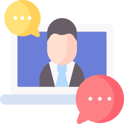 online-interview icon