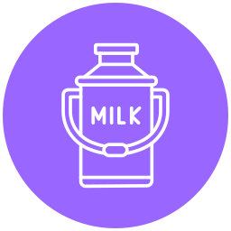 tanque de leche icono