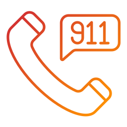 911 zadzwoń ikona