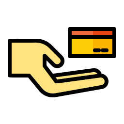 Pay by card icon