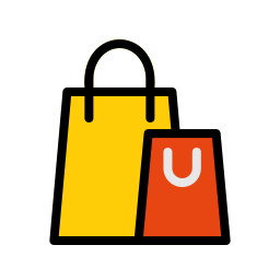 Shop bag icon