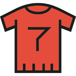 Football shirt icon