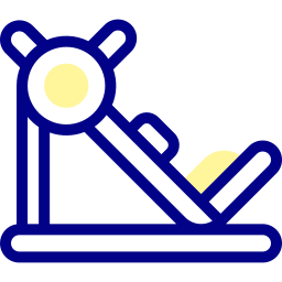Leg press icon