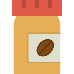słoik do kawy ikona