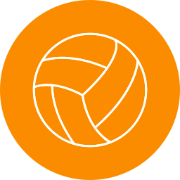 волейбольный мяч иконка