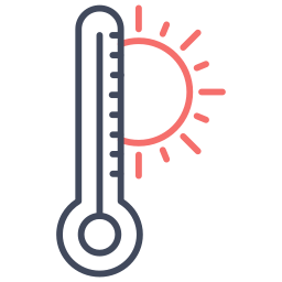 chaud Icône