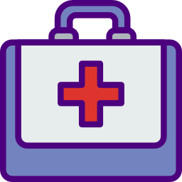 First aid kit icon