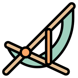 strandstoel icoon