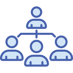 Organization structure icon