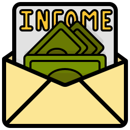 dochód ikona