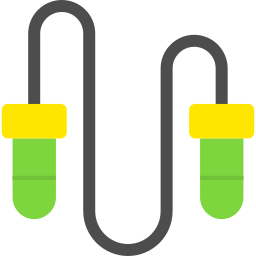 Прыжки со скакалкой иконка