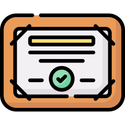 Certificate icon