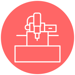 Cnc machine icon