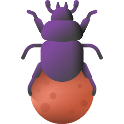 Dung beetle icon