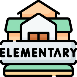 Elementary school icon