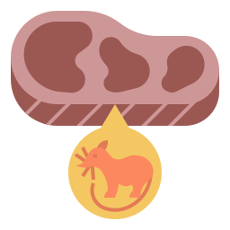 viande de brousse Icône
