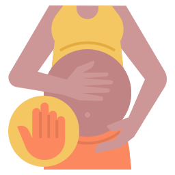 Беременная иконка