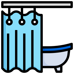 zasłony prysznicowe ikona