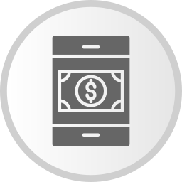 paiement mobile Icône