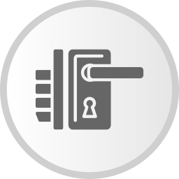 Door lock icon