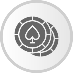 Poker chips icon