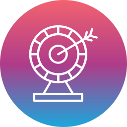 Dart board icon