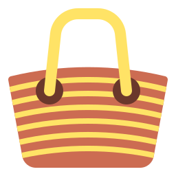 пляжная сумка иконка