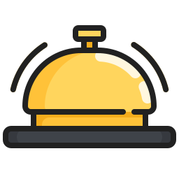 Desk bell icon