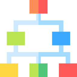 struktura hierarchiczna ikona