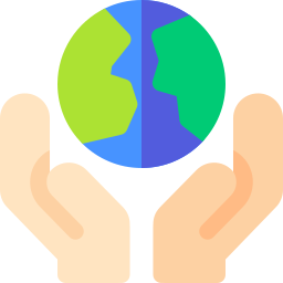 Planet earth icon