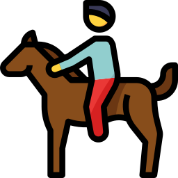 equitação Ícone