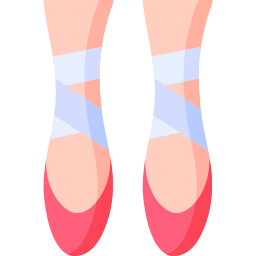 chaussons de ballet Icône