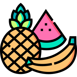 fruta tropical icono