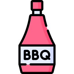 sauce barbecue Icône