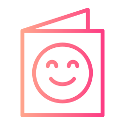 Greeting card icon