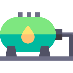 Gas storage icon