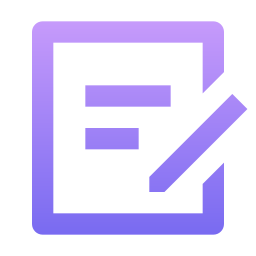 Edit document icon